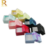 24Pcs Ring Organizer Box Earrings Storage Paper Jewellry Packaging Container