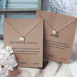 Women Power Necklaces Cat Ear Angel Wings Bird Animal Charm Chains Collar