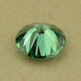 3.0mm~12mm Green Moissanite Stone Brilliant Cut for DIY Jewelry Making