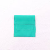 30Pcs Small Clamshell Velvet Bags 9x9cm Jewelry Packaging Wedding Christmas