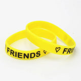 3PCS Motivational Forever Silicone Wristband Friendship Bracelet
