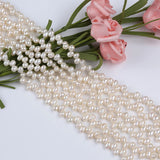 4-5mm Gray Purple Rice Freshwater Pearl Strand