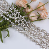 4-5mm Gray Purple Rice Freshwater Pearl Strand
