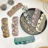 4mm Love-heart Hair Combs Anti-static 15-cm For Daily Use