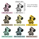 5/10Pcs Cartoon Mini Silicone Animal Beads DIY Bracelet Jewelry