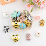 5/10Pcs Cartoon Mini Silicone Animal Beads DIY Bracelet Jewelry