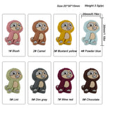 5/10Pcs Cartoon Mini Silicone Animal Beads DIY Bracelet Jewelry