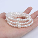 5-6mm Potato Freshwater Pearl Bracelet