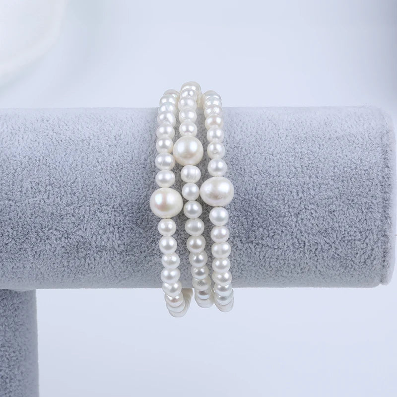5-6mm Potato Freshwater Pearl Bracelet