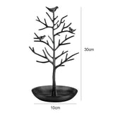 Alloy Jewelry Bird Tree Display Stand Holder Organizer Tower in 5 Colors