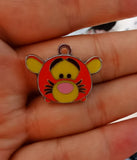 50 pcs Tiger Pendant Charm DIY Making Accessories