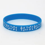 5PCS Music Note Silicone Wristband for Music Fans Concert
