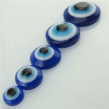 Resin Evil Eye Flat Beads Ojo Turco Charms For Jewelry Making