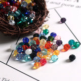 6/8/10mm Faceted Crystal Rondelle Beads Glass Beads DIY Jewelry Making