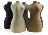 Hot 6 Colors Woman Rope Mannequin Necklaces Bust Stand