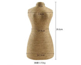 Hot 6 Colors Woman Rope Mannequin Necklaces Bust Stand