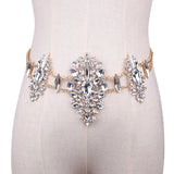 7 Colors Crystal BodyChain for Women Girl Club Beach Jewelry