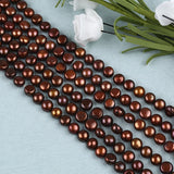 8-9mm Freshwater Button Pearl Strand for Jewelry Making