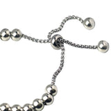 8mm Stainless Steel Ball Charm Bracelet Punk Style Jewelry Gift for Men