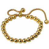 8mm Stainless Steel Ball Charm Bracelet Punk Style Jewelry Gift for Men