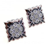 Enamel Cufflink Cuff Link 1 Pair - Biggest Promotion