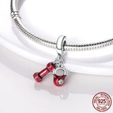 925 Silver Chunky Infinity Knot Chain Bracelet with Bow-knot Clasp