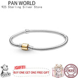 925 Silver Snake Bone Women's Classic Bracelet High-quality DIY Jewelry