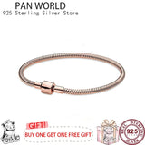 925 Silver Snake Bone Women's Classic Bracelet High-quality DIY Jewelry