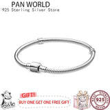925 Silver Snake Bone Women's Classic Bracelet High-quality DIY Jewelry