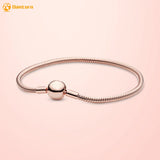 925 Silver Heart Infinity Wishbone Heart Disc Fan Clasp Bracelet
