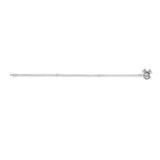 925 Silver 3mm Snake Chain Bracelet DIY Charms Beads Bangles Jewelry