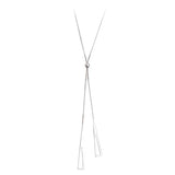 925 Sterling Silver Triangle Necklace for Women Gift