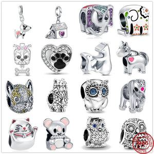 925 Sterling Silver Animal Charm for Jewelry Making