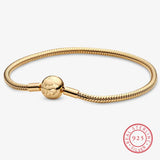 925 Silver Bracelet Classic Collection Bead Bracelet DIY Jewelry