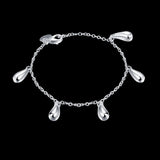 925 Silver Water Droplets Bracelet for Women