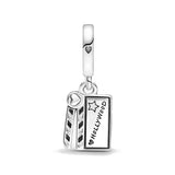 925 Silver Cactus Durian Tower Bag Pendant DIY Jewelry