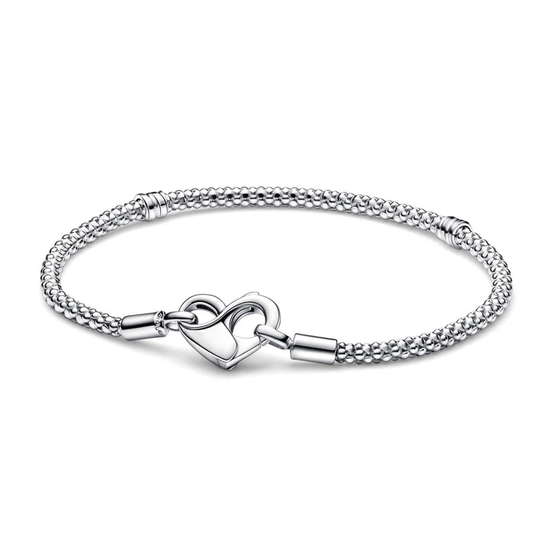925 Silver Castle Bracelet for Women - DIY Star Jewelry