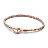 925 Silver Castle Bracelet for Women - DIY Star Jewelry