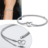 925 Silver Castle Bracelet for Women - DIY Star Jewelry
