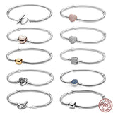 925 Silver Snake Bone Chain Bracelet for DIY Jewelry Making