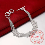 925 Sterling Silver Bracelet Bangle for Women Gift