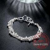925 Sterling Silver Bracelet Bangle for Women Gift