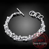 925 Sterling Silver Bracelet Bangle for Women Gift