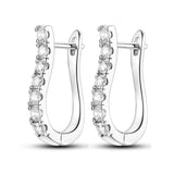 925 Silver Hoop Earrings For Women - Gift for Girlfriend