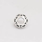 925 Silver Infinity Love Beads Charm Bracelet Gift