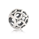 925 Silver Infinity Love Beads Charm Bracelet Gift