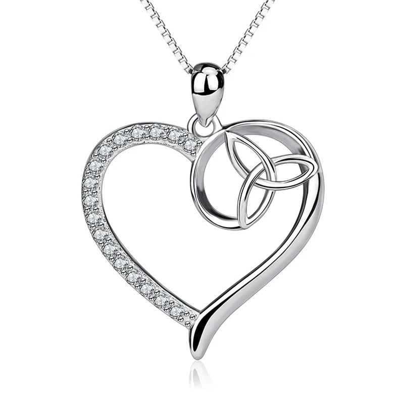 925 Silver Heart Micro Pendant Love Necklace