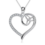 925 Silver Heart Micro Pendant Love Necklace
