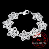 925 Silver Plum Bracelet for Women High-Fine Jewelry