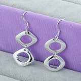 925 Silver Dragonfly/Star/Heart/Crown Drop Earrings Women Jewelry
